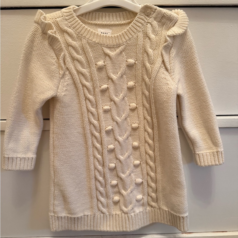 GAP Baby Cream Knit Sweater